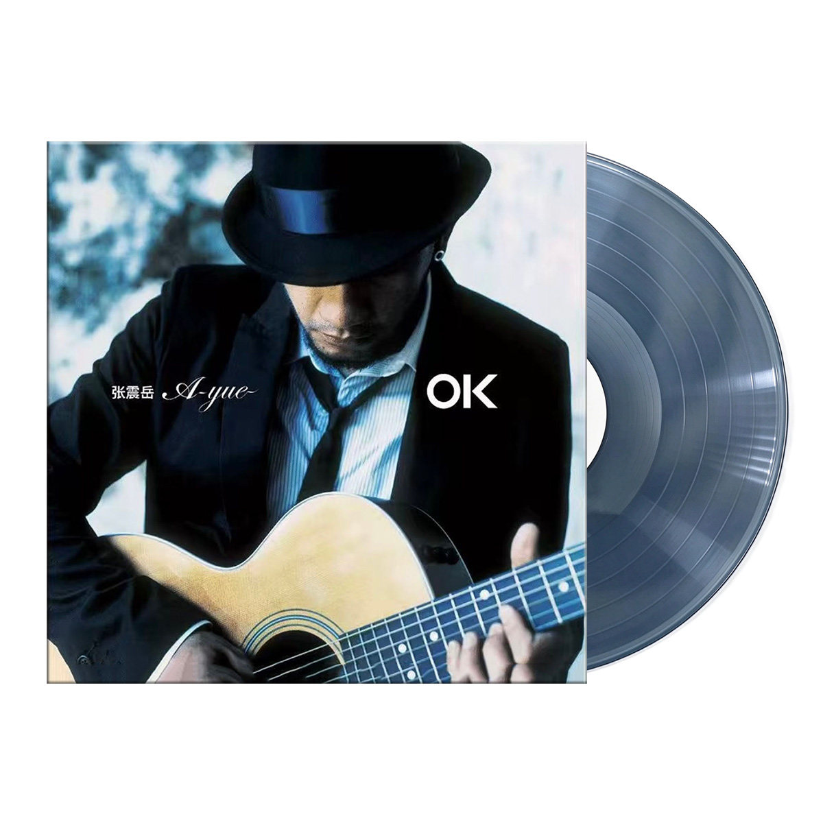 正版 张震岳专辑《OK》黑胶唱片 限量带编号 滚石经典流行音乐