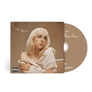原装进口 碧梨专辑 Billie Eilish Happier Than Ever CD唱片正版