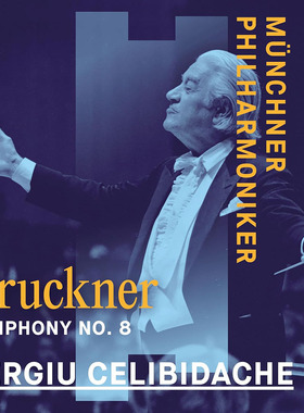 原装正版 Bruckner 布鲁克纳 第八交响曲 / 切利比达奇 2CD 欧版