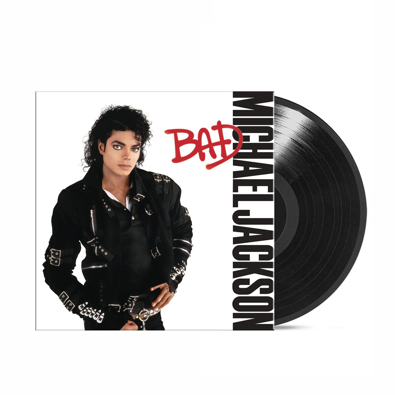 迈克尔杰克逊专辑 MICHAEL JACKSON Bad 黑胶唱片 留声机12寸碟片