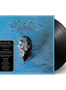 老鹰乐队专辑 Eagles Their Greatest Hits 留声机黑胶唱片碟片