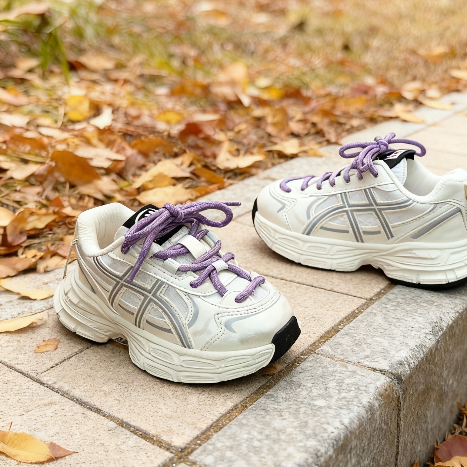 芭杜乐BADULE简约时尚运动鞋魔术贴清新潮流亮眼百搭2025秋季童鞋