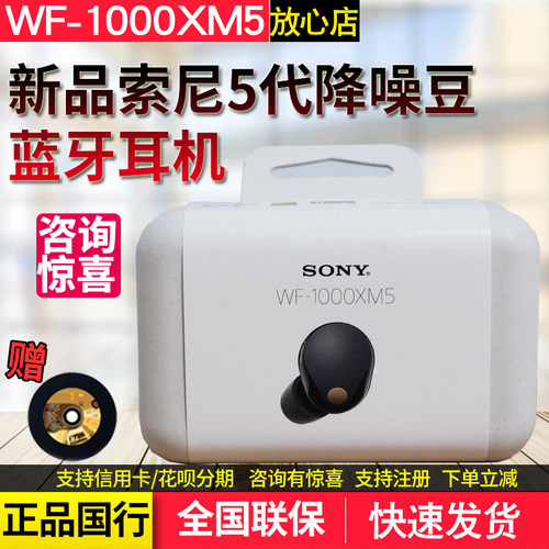 sony索尼降噪豆5代新品
