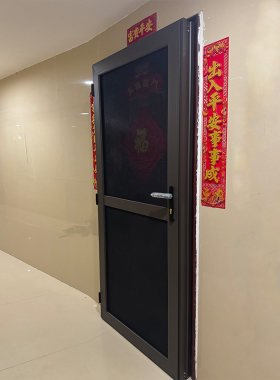 90款平开防盗金刚网纱门