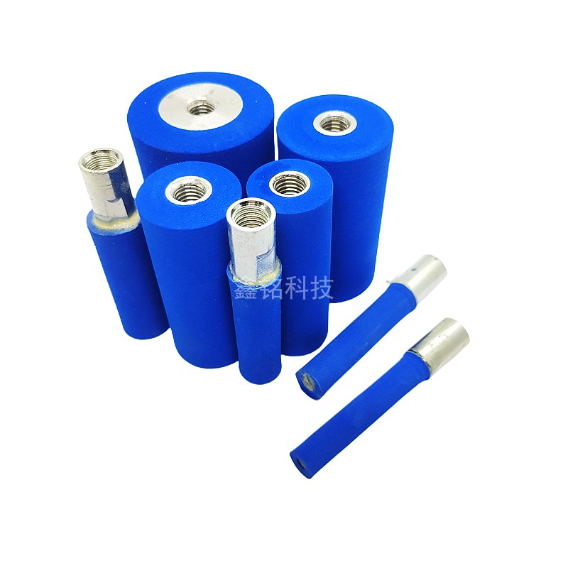 角磨机海绵轮滚筒打磨机木工打磨抛光红木家具楼梯抛光轮砂筒砂套