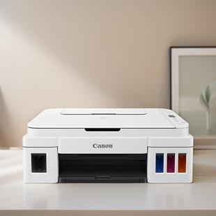 g3810喷墨彩色连供墨仓式 照片多功能家用打印机g3800复印扫描