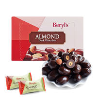 Malaysian imported beryls nuts filled with dark chocolate beans and pure cocoa butter snacks thumbnail 3