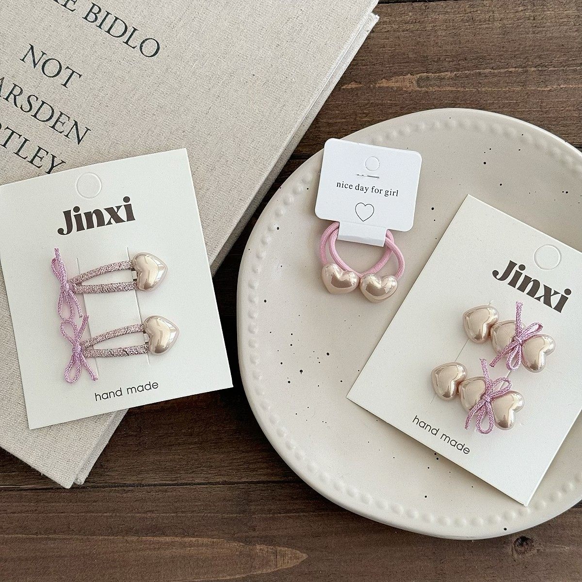 手作闪亮鱼姬爱心蝴蝶结儿童发夹女童甜美发卡头饰少女BB刘海夹子,童装/婴儿装/亲子装,发饰,淘宝优惠券,粉丝福利购,淘宝优惠卷