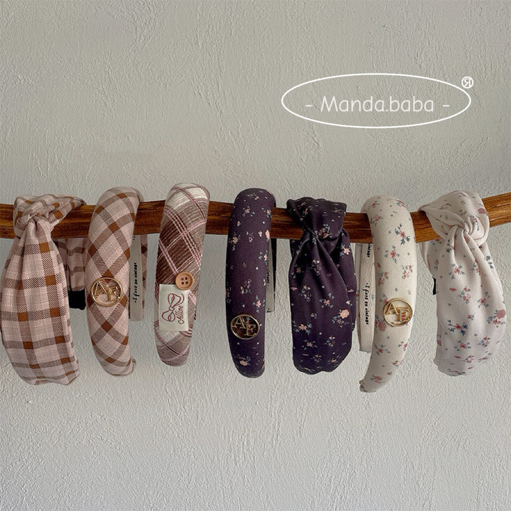 少女发箍韩国不伤头宽边布艺发卡压发头箍女孩公主甜美交叉结发箍