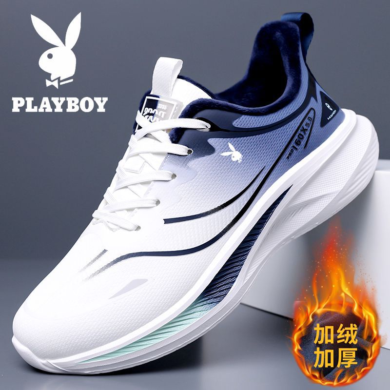 花花公子男鞋2025夏季新款男士运动休闲鞋透气减震软底学生跑步鞋