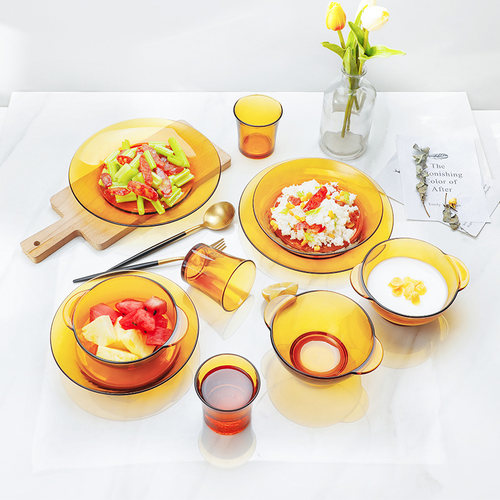 法国多莱斯餐具套装送不锈钢勺子