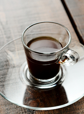 6只DURALEX多莱斯进口钢化玻璃家用商用白酒杯迷你短笛咖啡杯轻奢