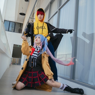 【星领域】王者cos服孙尚香刘备时之恋人cosplay服装假发全套