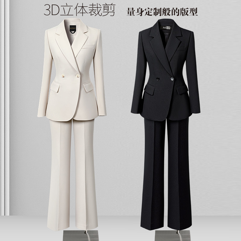 高端职业装西服外套女气质经理面试西装套装新款商务正装工作服春