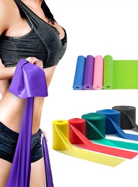 瑜伽弹力带女瘦身运动阻力带开肩背拉伸带拉力带健身弹力绳练肩膀