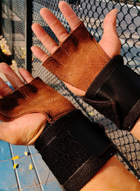 WRGD健身带护腕手套护手掌防滑耐磨透气防茧防痛引体向上硬拉手套