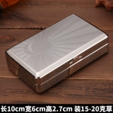 Банка для хранения, цельнометаллический портсигар, коробка