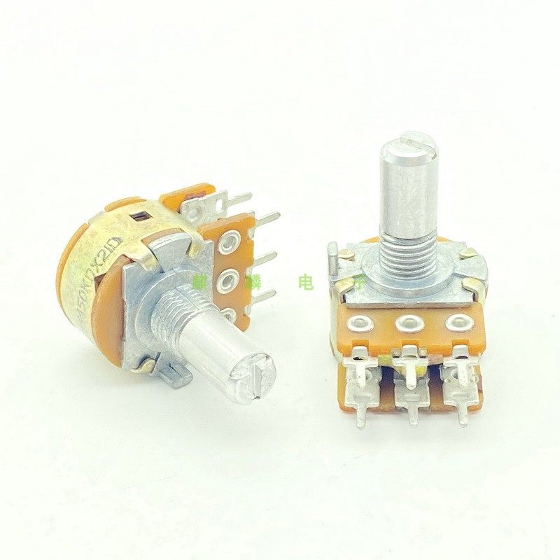 可变电阻A50K音量控制WTH148光轴
