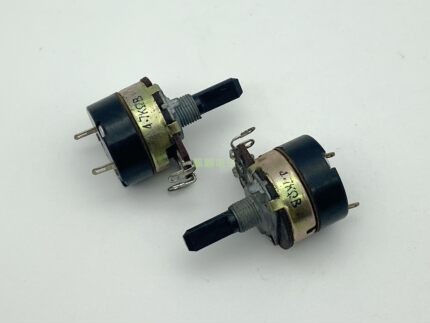 WH138型 单联带旋转开关电位器 B4.7K  调音 调速 台灯调光开关