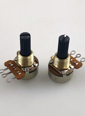 美产CTS SN-10621 16型 B500Ω 3脚单联电位器 20mm花轴 串线孔脚