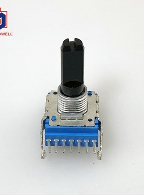 昇威RK14 单排7脚B20K双联带中点功放调音台电子乐器音量电位器