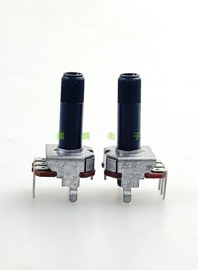 日本HDK 12型B5K 3脚单联方形电位器调音量调温调速20mm花轴B502