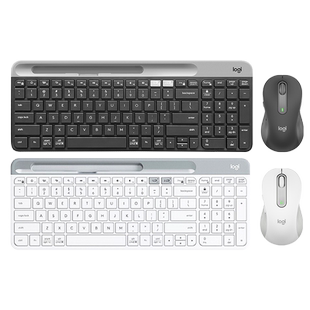 罗技K580无线蓝牙键盘M650轻音鼠标电脑办公省电家用便携键鼠套装