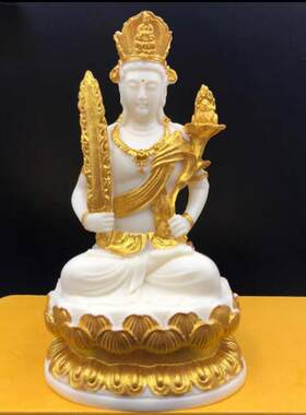 虚空藏菩萨佛像桌面摆件
