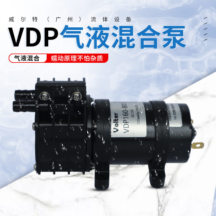 广州威尔特气液混合泵 氢气臭氧水泵实验室真空微型循环水泵液泵