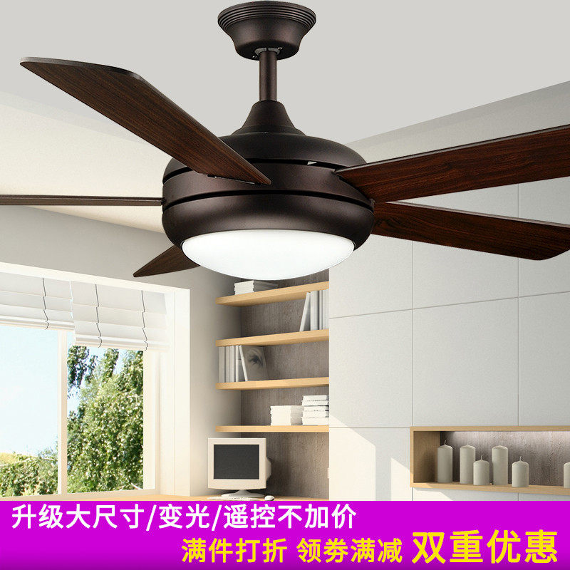 吊扇灯北欧现代简约餐厅客厅 美式家用卧室电风扇吊灯 带灯吊扇|msdalam kategori kehidupan elektrik, kipas siling - dari Buy2taobao.com untuk memberikan perkhidmatan ejen Taobao profesional membeli