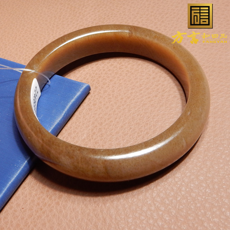 和田玉且末料高脂高糯糖白玉手镯