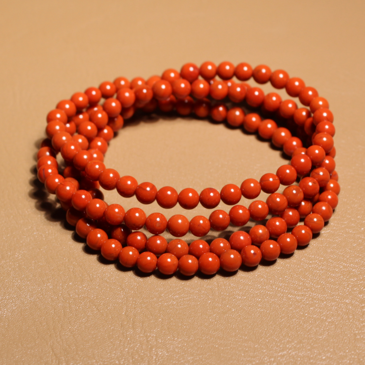 方言凉山柿子红南红玛瑙满肉手串