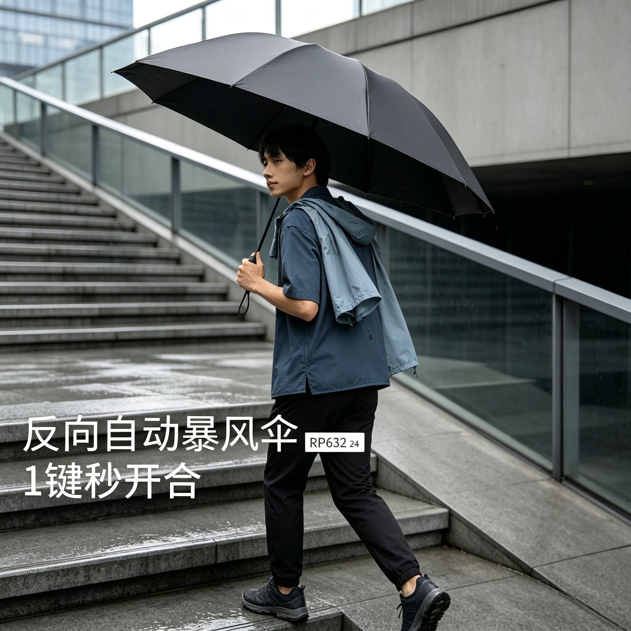 蕉下雨伞女防晒防紫外线三折