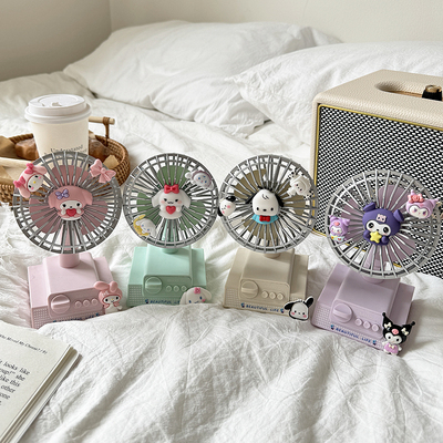 迷你台式桌面小风扇usb充电