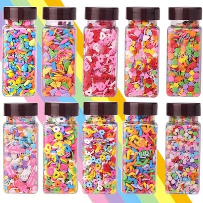 蛋糕装饰糖珠彩糖压片糖爱心皇冠金珠复古手绘蛋糕烘焙甜品台装扮