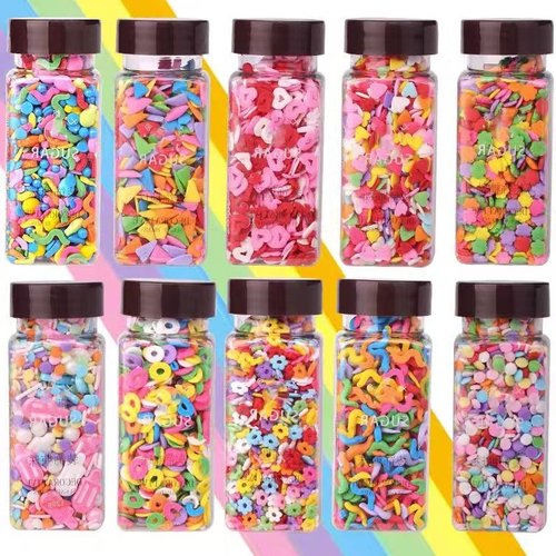 蛋糕装饰糖珠彩糖压片糖爱心皇冠金珠复古手绘蛋糕烘焙甜品台装扮