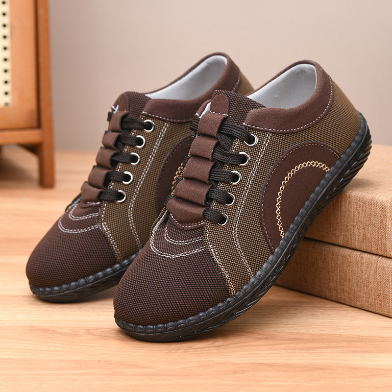 春秋新款老北京布鞋女单鞋软底防滑妈妈鞋轻便舒适奶奶鞋休闲平底,女鞋,传统布鞋,淘宝优惠券,粉丝福利购,淘宝优惠卷