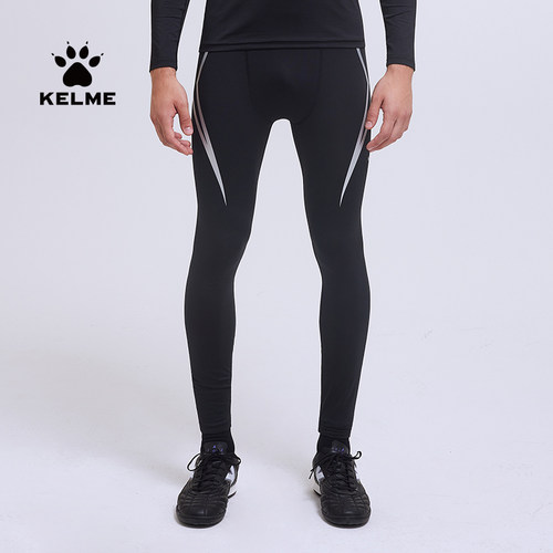kelme卡尔美运动男足球紧身裤
