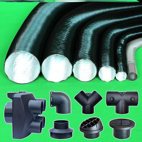 柴暖配件大全管驻车加热器管燃油暖风机柴油取暖器铝箔管子热风管