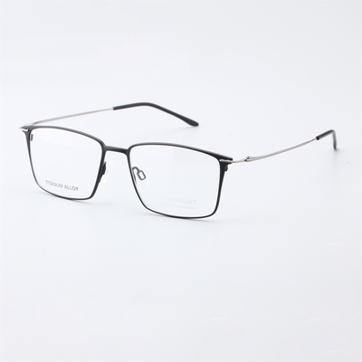 CHARMANT夏蒙眼镜男士钛合金轻盈简约方框眼镜架可配近视CH29536