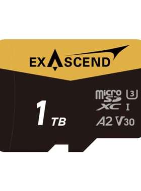 Exascend EX1TUSDU1 Exascend 1TB MicroSDXC Micro SD 卡 A2 Cl