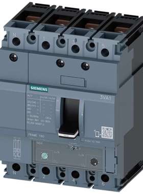Siemens 3VA1120-6GF42-0AA0 西门子 SENTRON MCCB 4P 20A 断电容