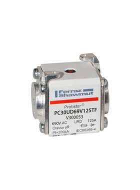 Mersen V300053 默森 125A 尺寸 30 FF 方形保险丝 aR 700V