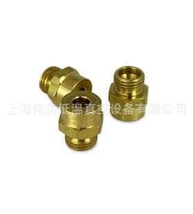 CTI 氦气接头 202208-4-4B Adapter 5400 series Freon Coupling