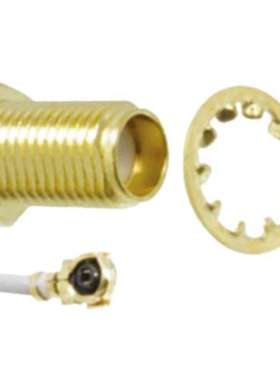 Molex 89761-3412 莫莱克斯 89761系列母头SMA转母头MCRF 100毫米