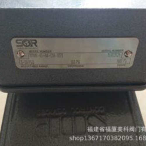 美国SOR索尔压力开关 压差开关54NN-KK118-M4-C1A-TT