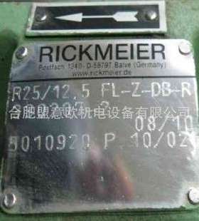德国RICKMEIER齿轮泵 RICKMEIER安全阀
