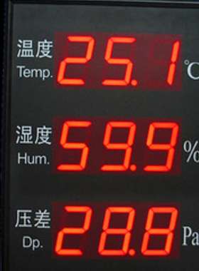 ETO ETHD大屏幕温湿度/压差显示屏
