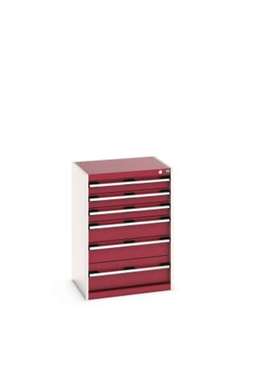 Bott 40011050.24V 6 钢柜 900mm x 650mm x 525mm 浅灰红色