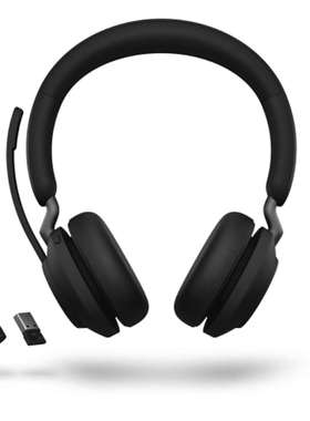 Jabra 26599-999-899 Jabra EVOLVE2 65 黑色无线蓝牙耳戴式耳机